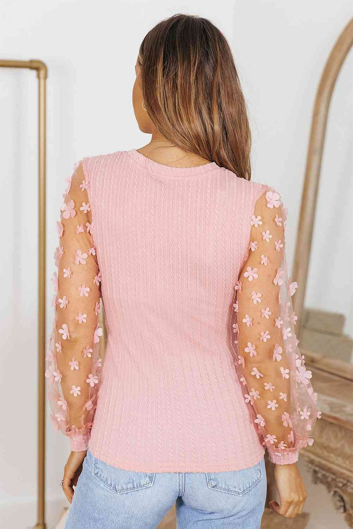 Ara | Blouse with Appliqués