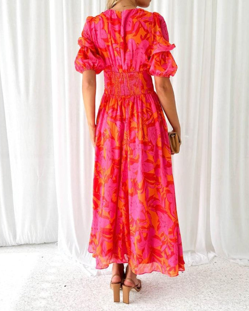 Edmonton Essence™ | Blush Pink Maxi Dress