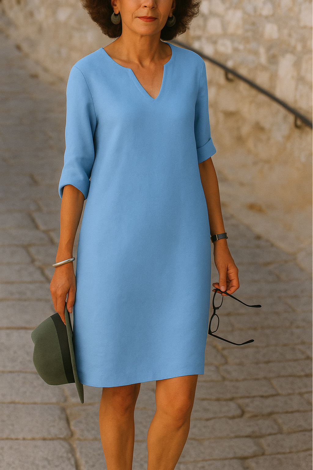 BB -  Sarah™ | Elegant V-neck Dress