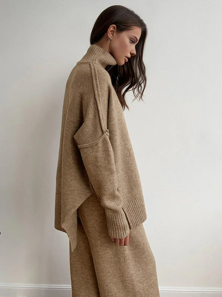 BB™ | Turtleneck Knit and Pants Set