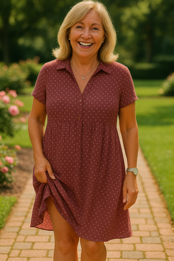 BB - Juliette Midi Dress with Dots