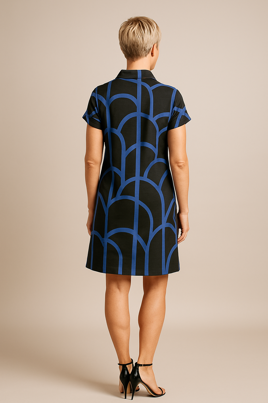 BB | DRESS WITH SHORT SLEEVES