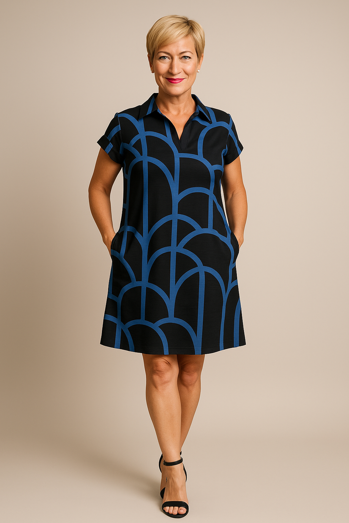 BB | DRESS WITH SHORT SLEEVES