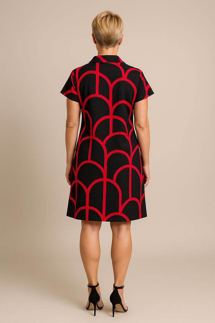 BB | DRESS WITH SHORT SLEEVES