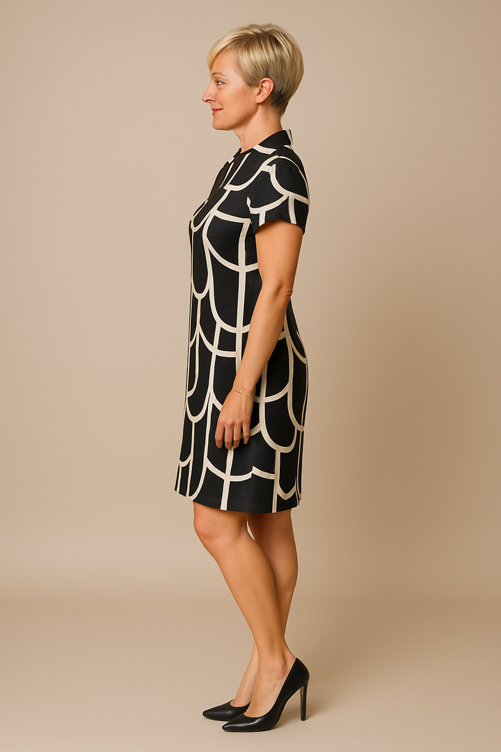 BB | DRESS WITH SHORT SLEEVES