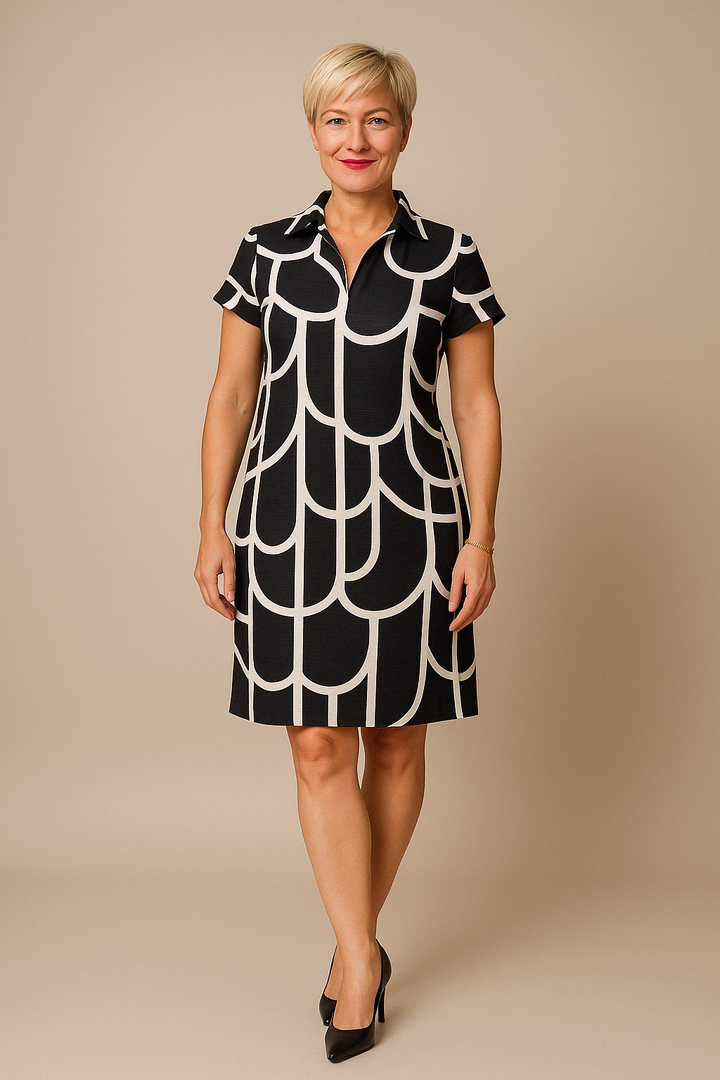BB | DRESS WITH SHORT SLEEVES