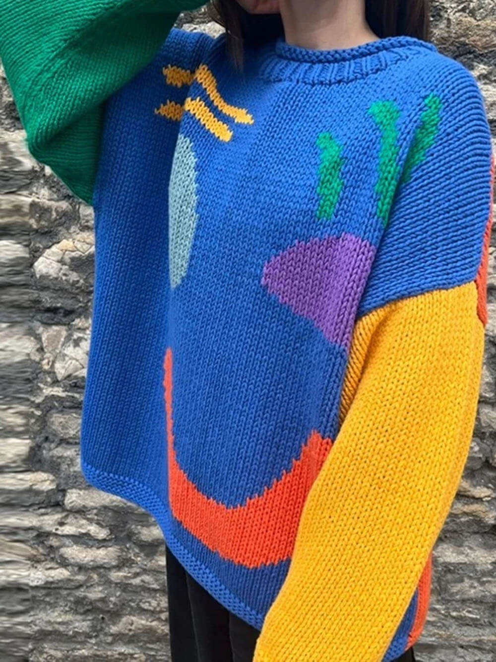BB – Knitted Sweater Face Design