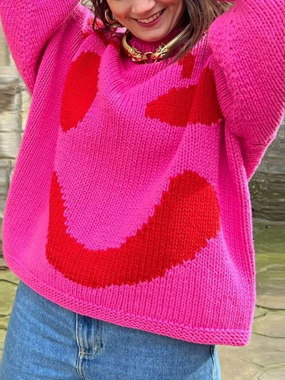 BB – Knitted Sweater Face Design
