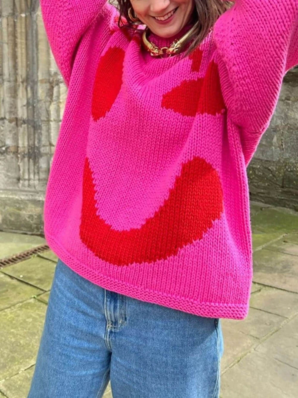 BB – Knitted Sweater Face Design
