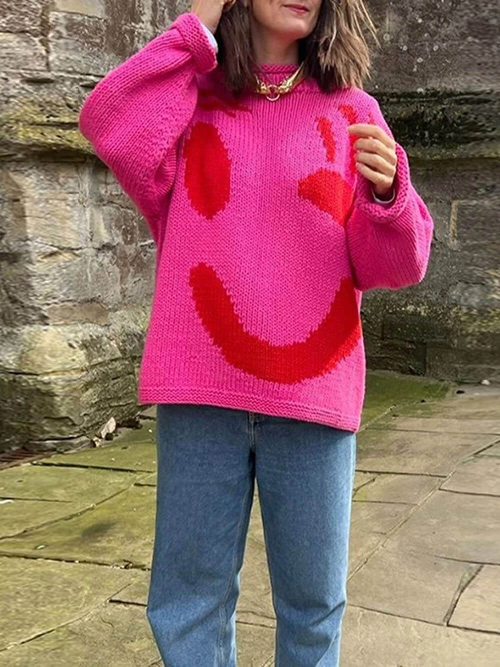 BB – Knitted Sweater Face Design