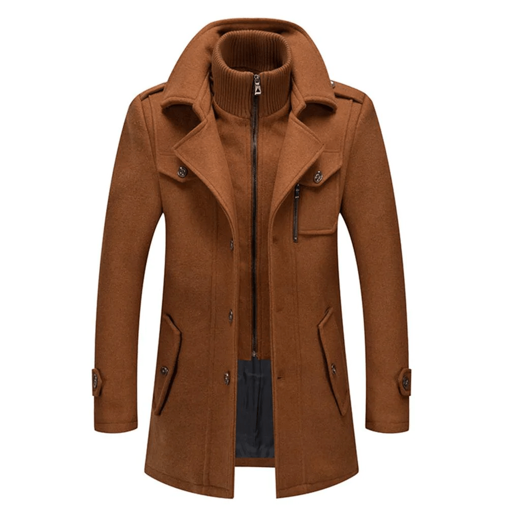 Stefan - Dual-Section Winter Coat