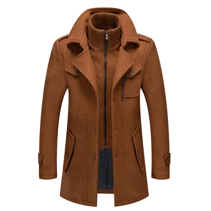 Stefan - Dual-Section Winter Coat