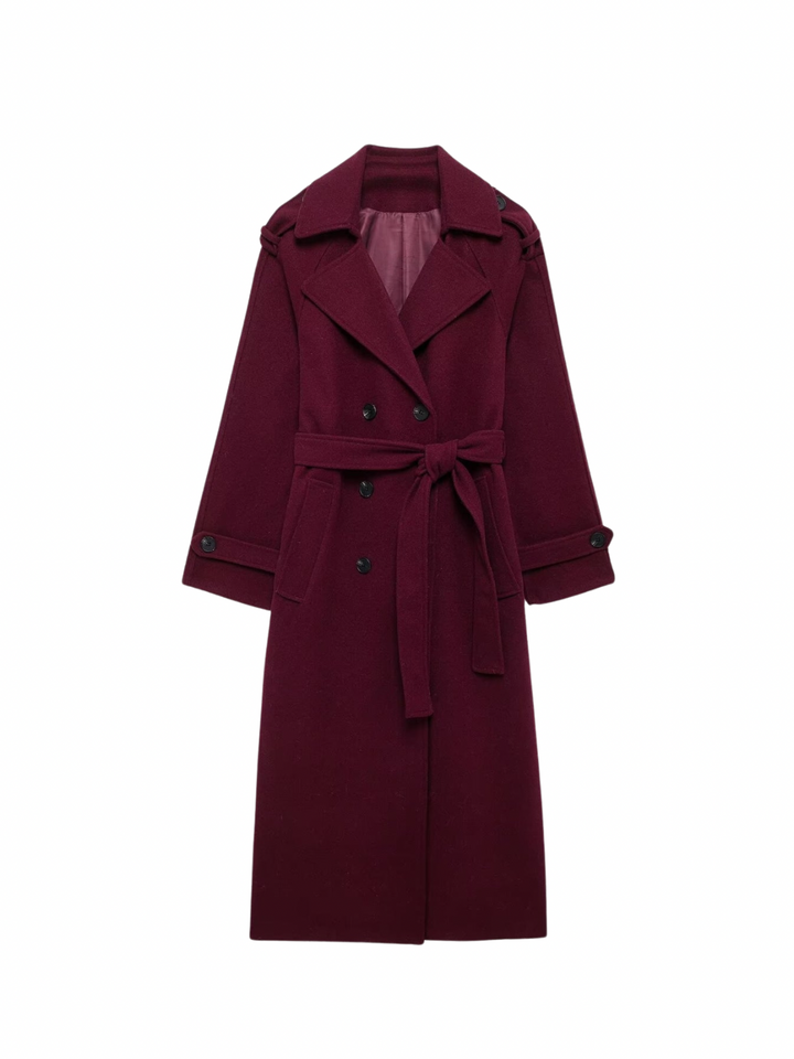 BB™ | Burgundy Trench Coat