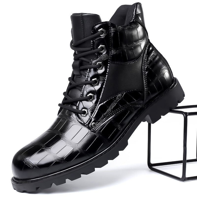 Rendell™ | Genuine Crocodile Leather Boots