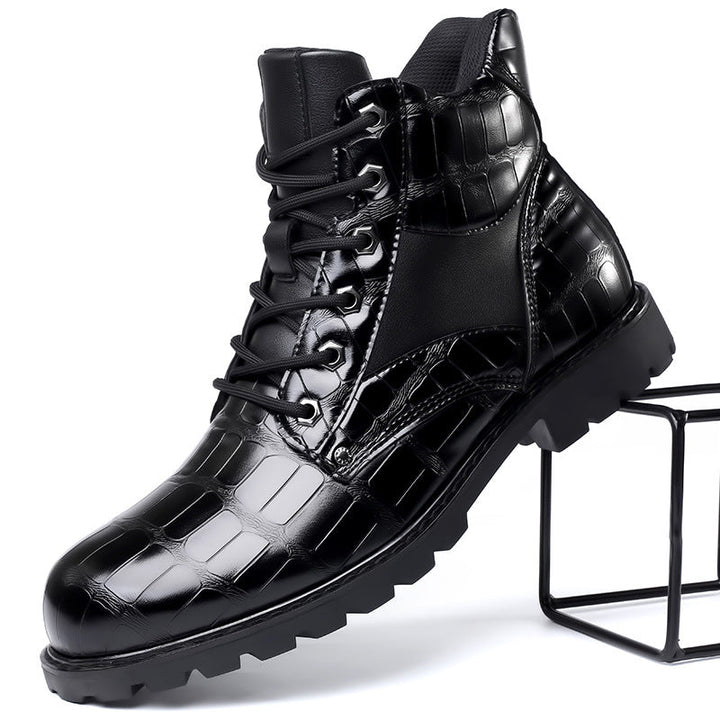 Rendell™ | Genuine Crocodile Leather Boots