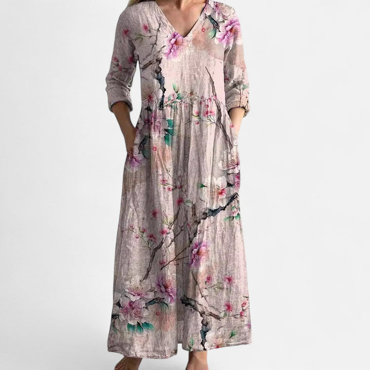 Edmonton Essence™ | Floral Print Dress