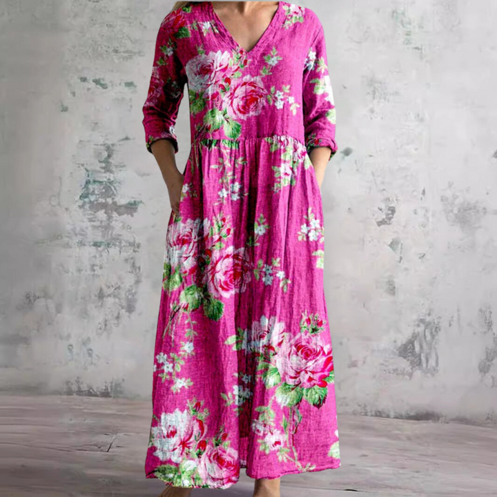 Edmonton Essence™ | Floral Print Dress