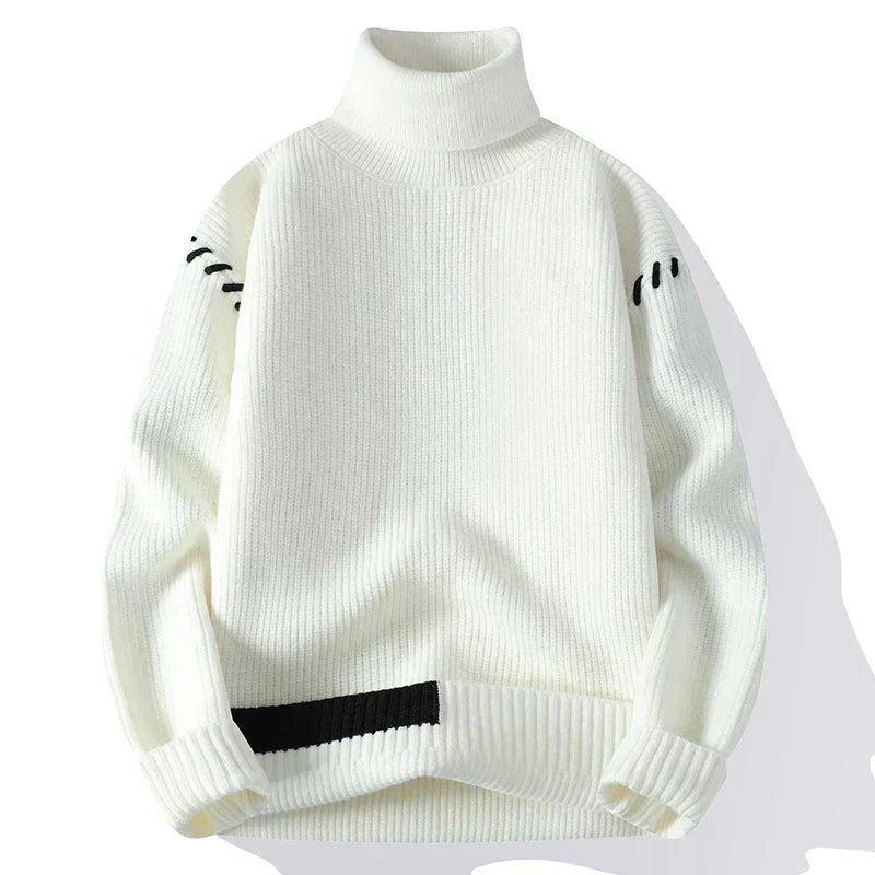 Elegant Contour Turtleneck
