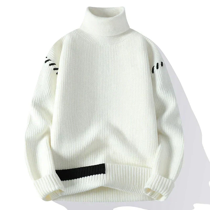Elegant Contour Turtleneck