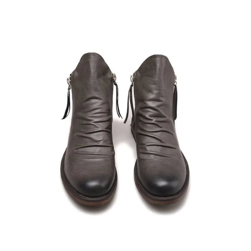 Owens™ | Classic Leather Chelsea Boots
