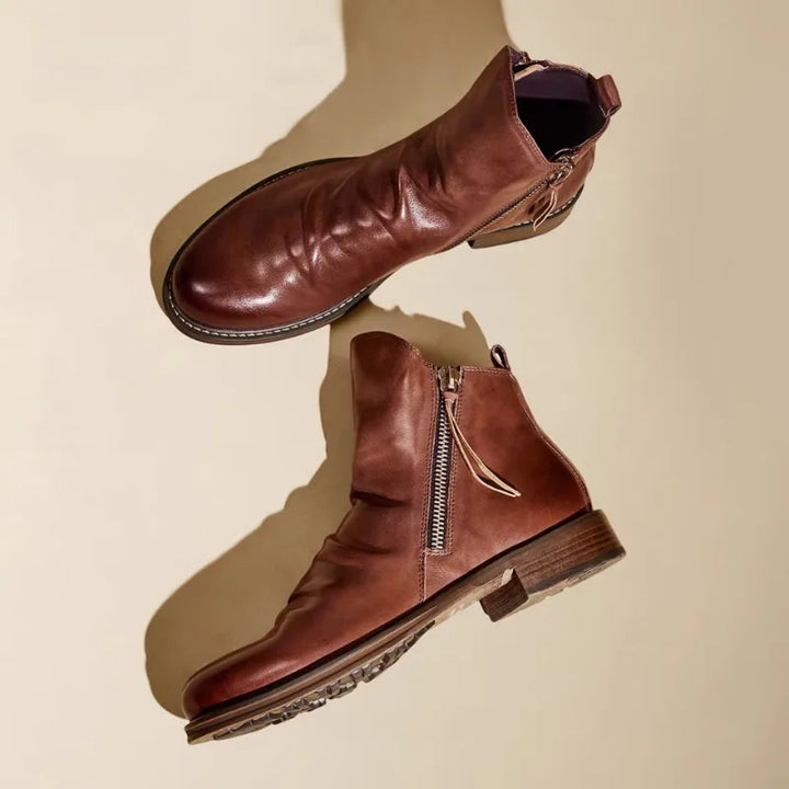 Owens™ | Classic Leather Chelsea Boots