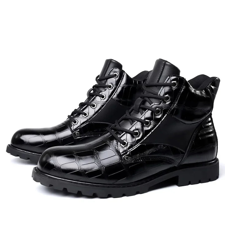 Rendell™ | Genuine Crocodile Leather Boots