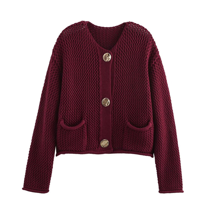 BB™ | Knitted Burgundy Sweater