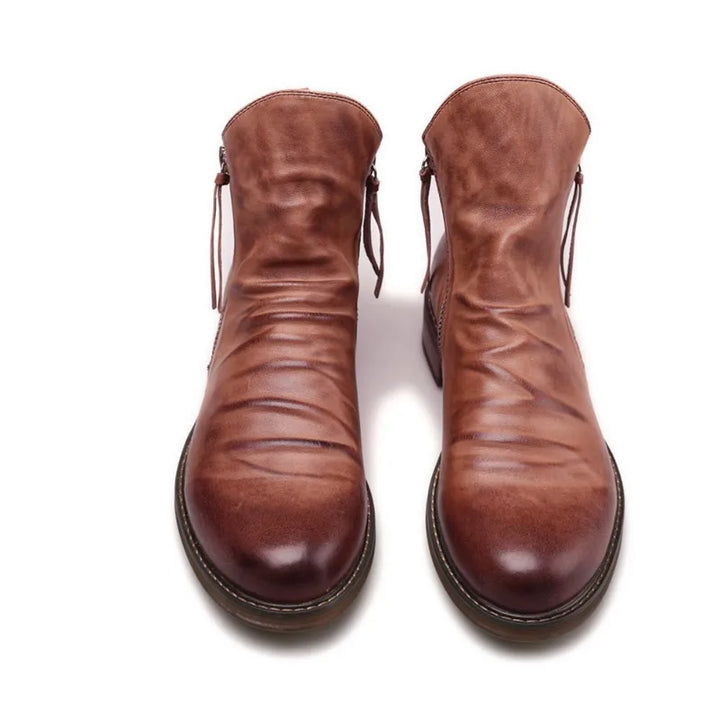 Owens™ | Classic Leather Chelsea Boots