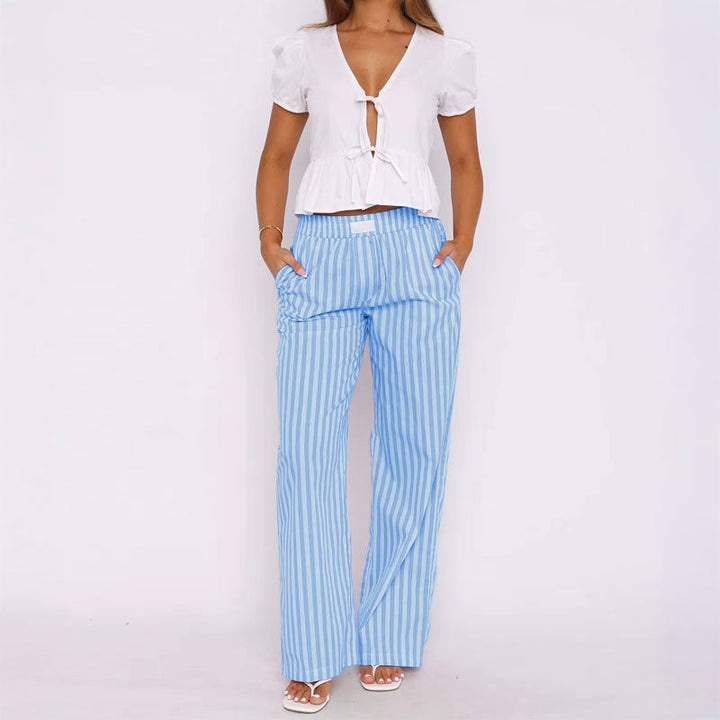BB - Amalfi Pinstripe Trousers