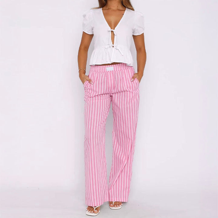 BB - Amalfi Pinstripe Trousers