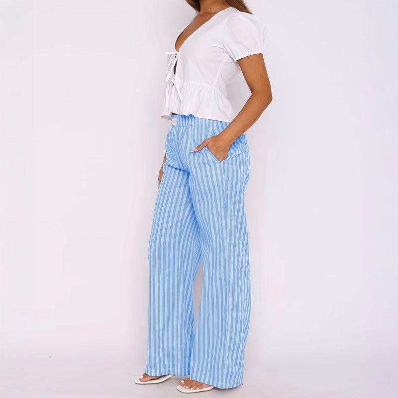 BB - Amalfi Pinstripe Trousers
