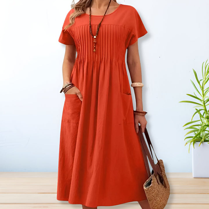 BB | Soft & Flowy Relaxed Fit Dress – Your Go-To Everyday Look