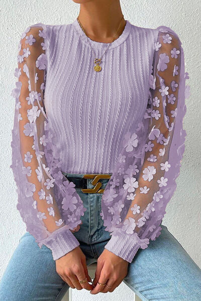 Ara | Blouse with Appliqués