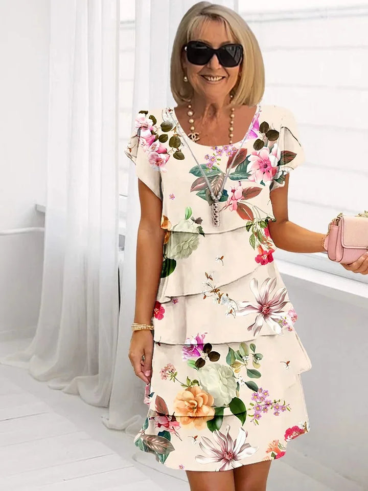 BB – Elegant Floral Maxi Dress