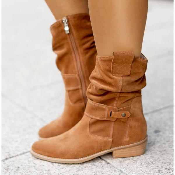 BB – Alexis – Ankle Boots with Simple Zipper and Orthopedic Comfort+ Support