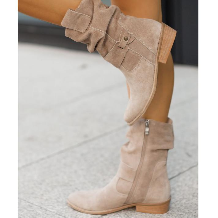 BB – Alexis – Ankle Boots with Simple Zipper and Orthopedic Comfort+ Support