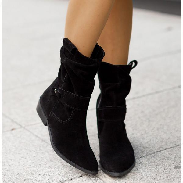 BB – Alexis – Ankle Boots with Simple Zipper and Orthopedic Comfort+ Support