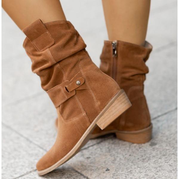 BB – Alexis – Ankle Boots with Simple Zipper and Orthopedic Comfort+ Support