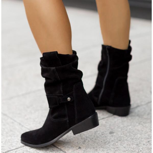 BB – Alexis – Ankle Boots with Simple Zipper and Orthopedic Comfort+ Support
