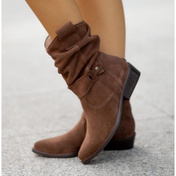 BB – Alexis – Ankle Boots with Simple Zipper and Orthopedic Comfort+ Support