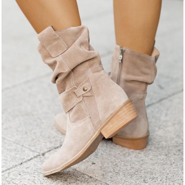 BB – Alexis – Ankle Boots with Simple Zipper and Orthopedic Comfort+ Support