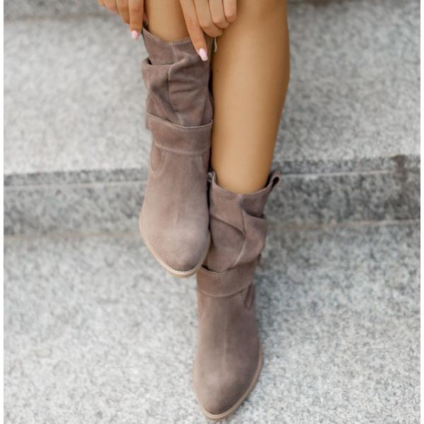 BB – Alexis – Ankle Boots with Simple Zipper and Orthopedic Comfort+ Support