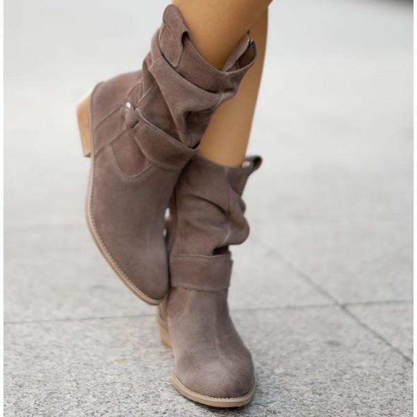 BB – Alexis – Ankle Boots with Simple Zipper and Orthopedic Comfort+ Support