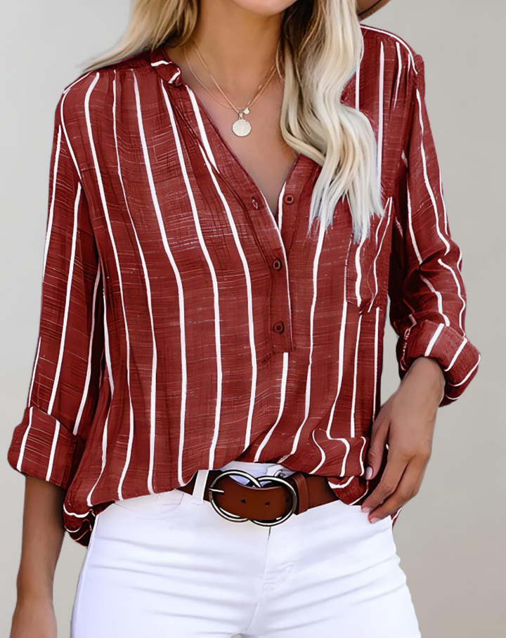 Bridgette - Loose Button-Up