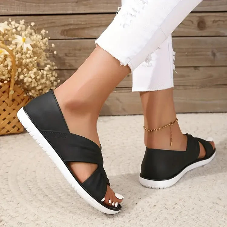 BB™ | Women's Comfort Bowtie Slide Sandals