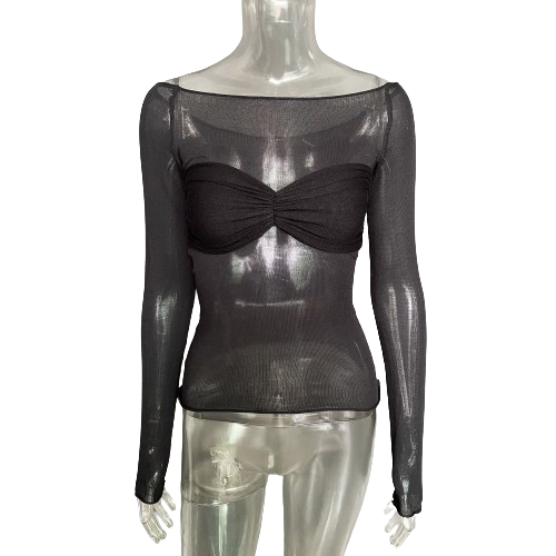 Irma | Top with Cut-Out Shoulders