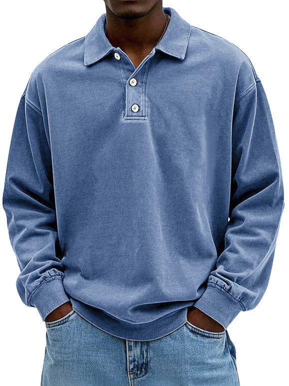 Casen – Vintage Long-Sleeved Shirt