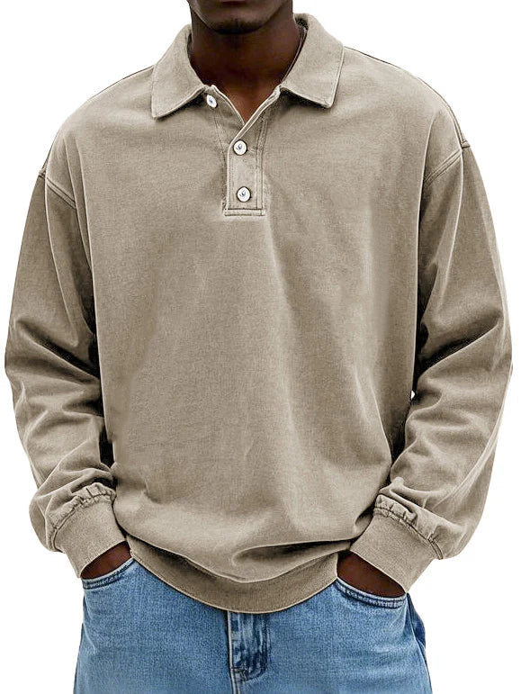 Casen – Vintage Long-Sleeved Shirt